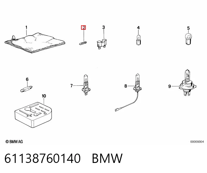 61138760140 BMW