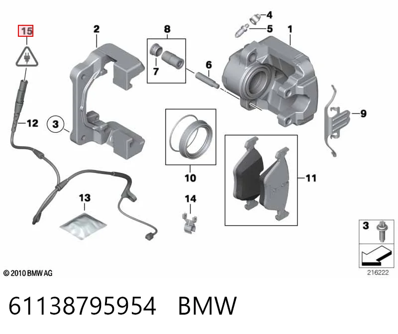 61138795954 BMW