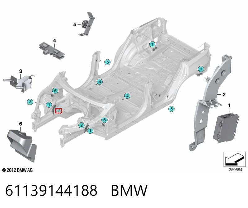 61139144188 BMW