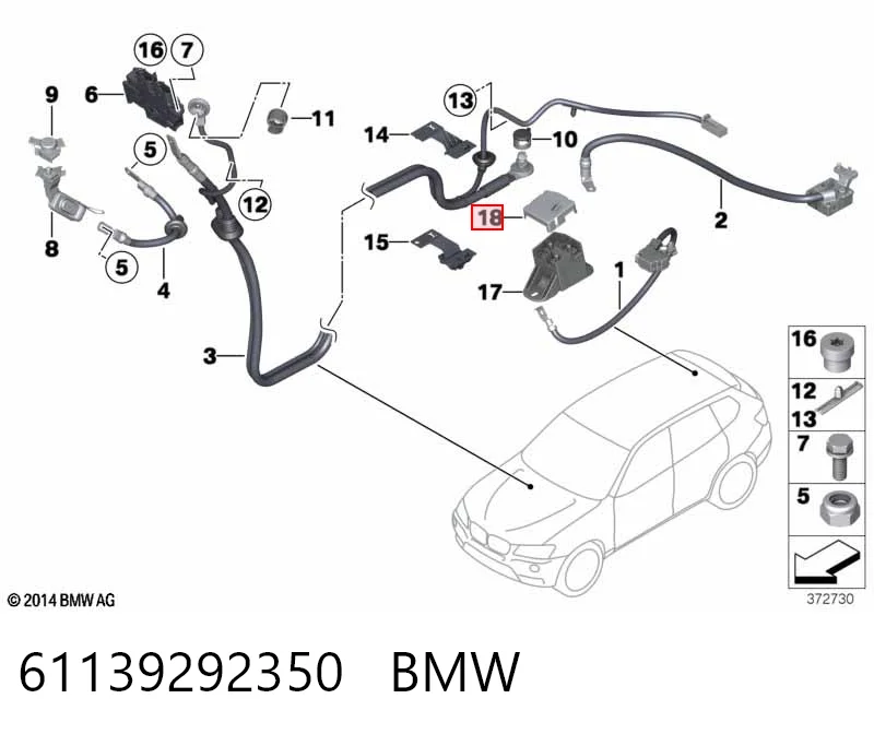 61139292350 BMW