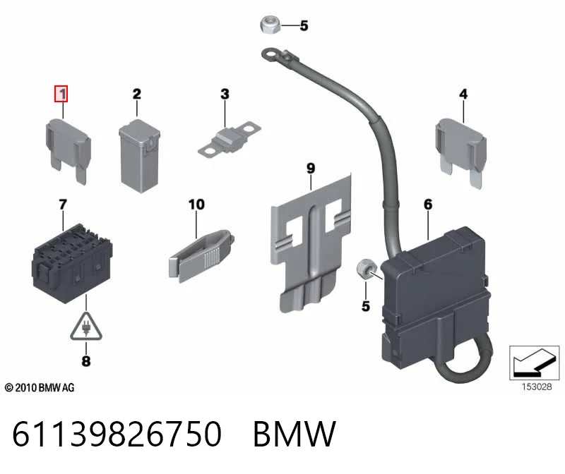 61139826750 BMW
