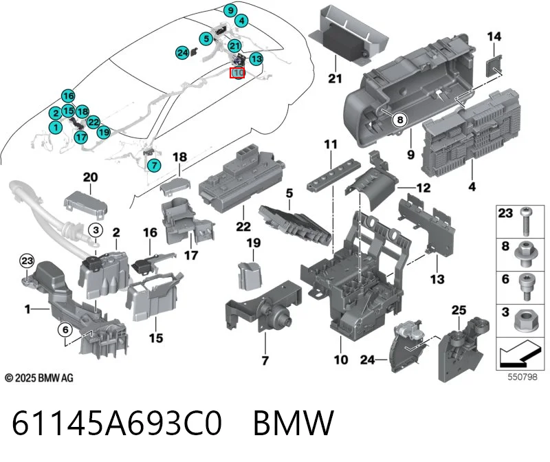 61145A693C0 BMW
