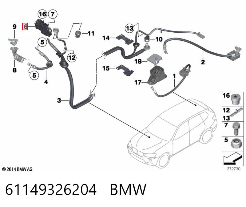 61149326204 BMW