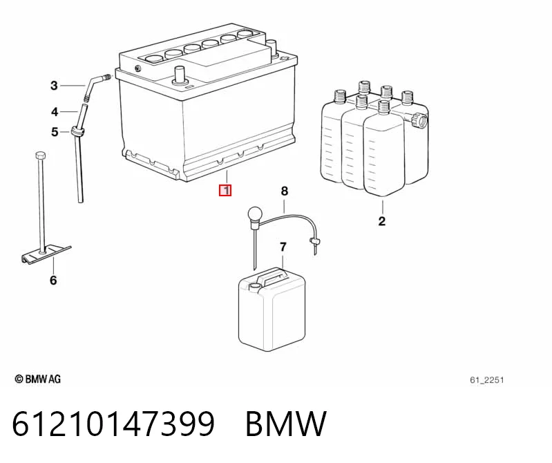 61210147399 BMW