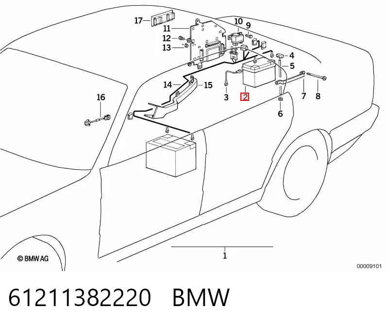 61211382220 BMW