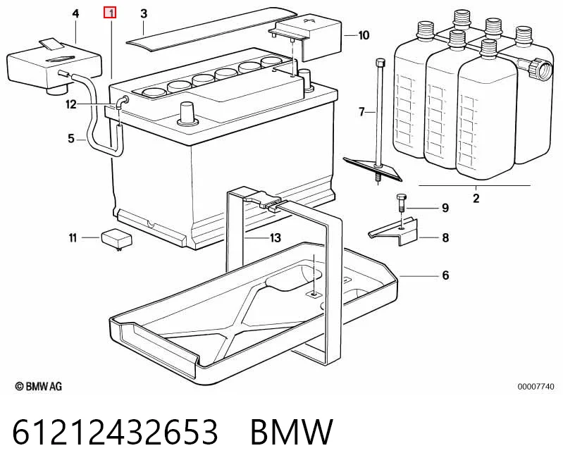 61212432653 BMW