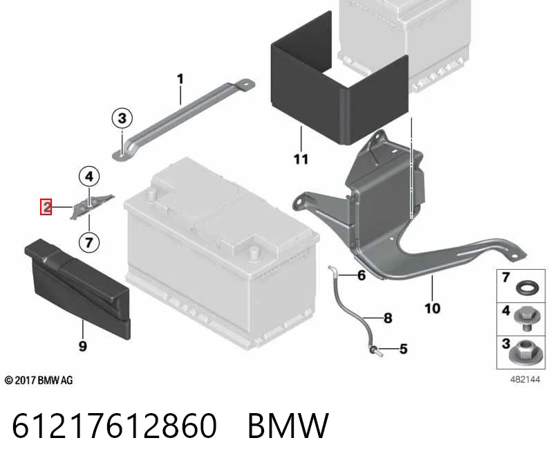 61217612860 BMW