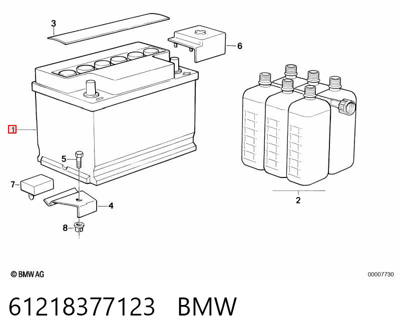 61218377123 BMW