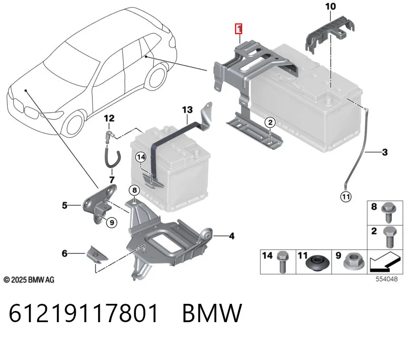 61219117801 BMW