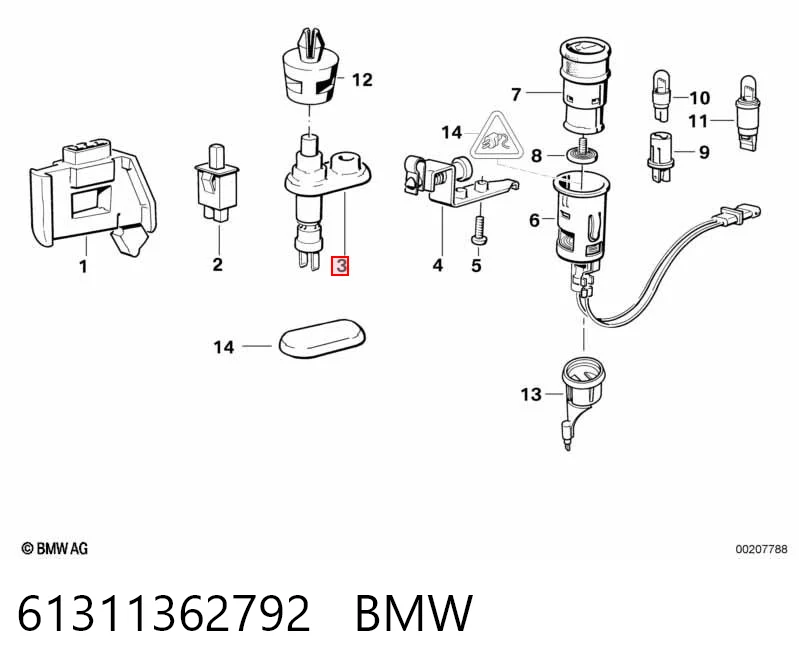 61311362792 BMW