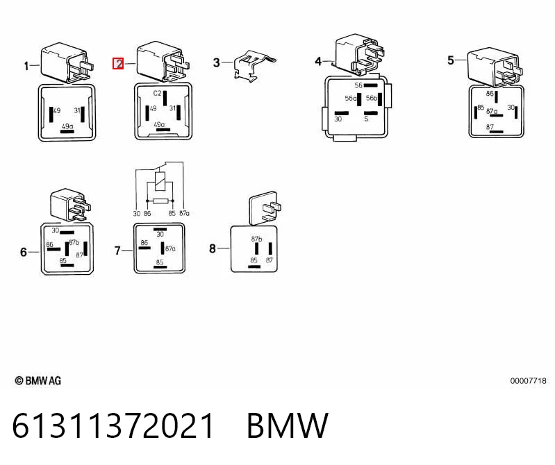 61311372021 BMW