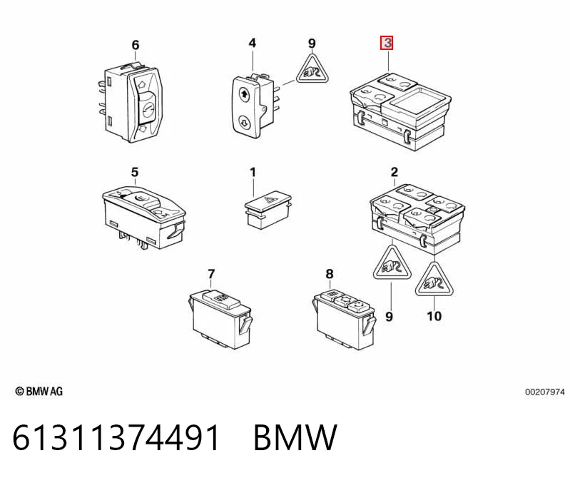 61311374491 BMW