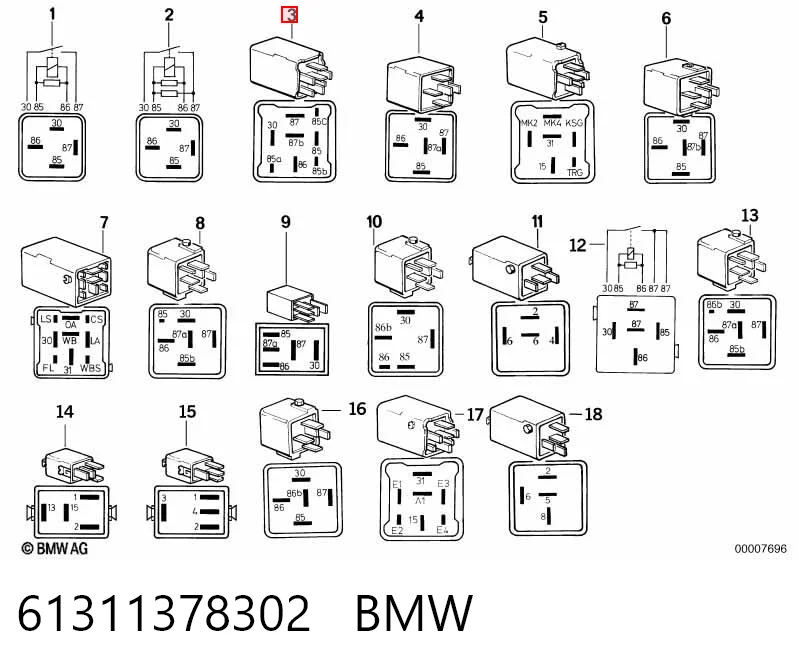 61311378302 BMW