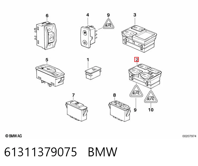 61311379075 BMW