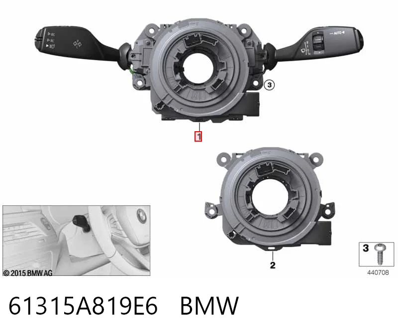 Comprar Conmutador de la columna de dirección completo BMW X5 G05, F95 a bajo precio