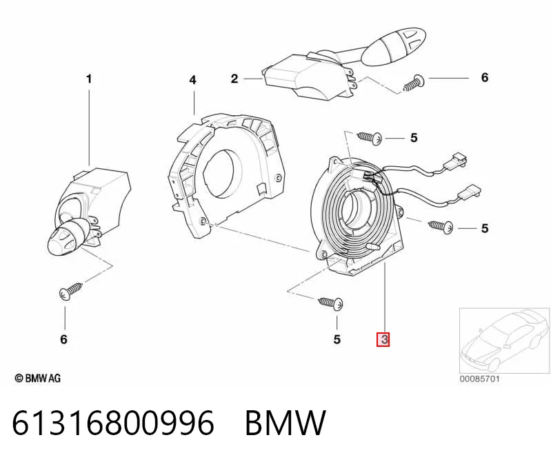 61316800996 BMW