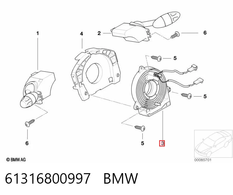 61316800997 BMW