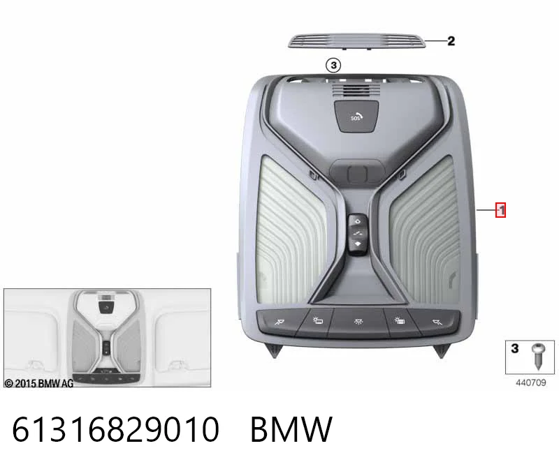 61316829010 BMW