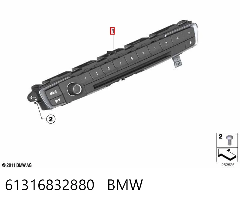61316832880 BMW