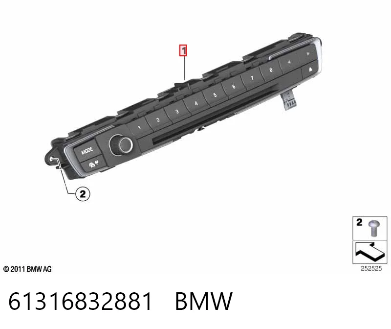 Comprar Radio AM/FM BMW 1  F20 a bajo precio