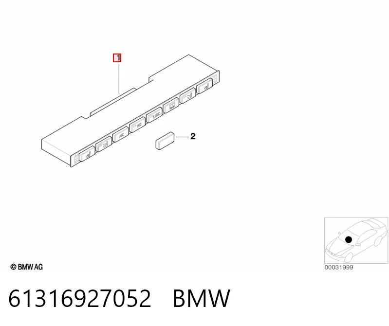 61316927052 BMW
