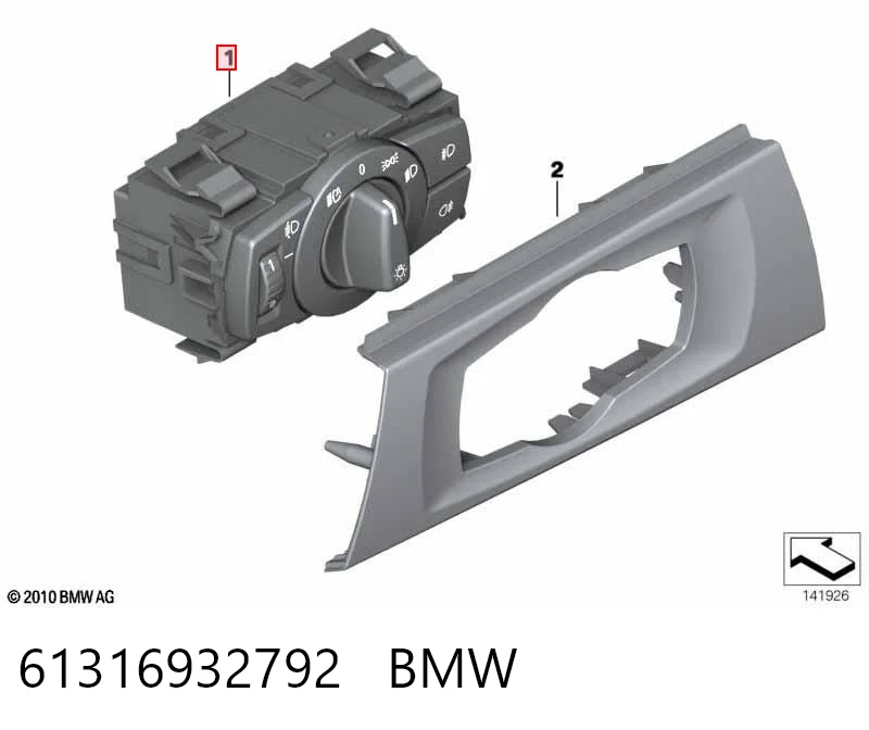 61316932792 BMW