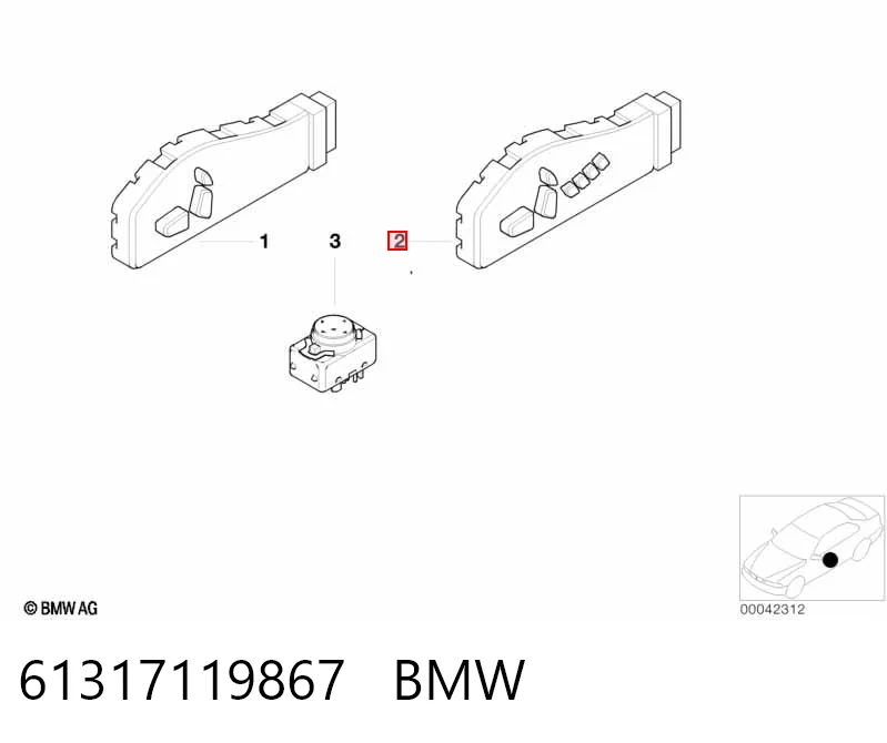 61317119867 BMW