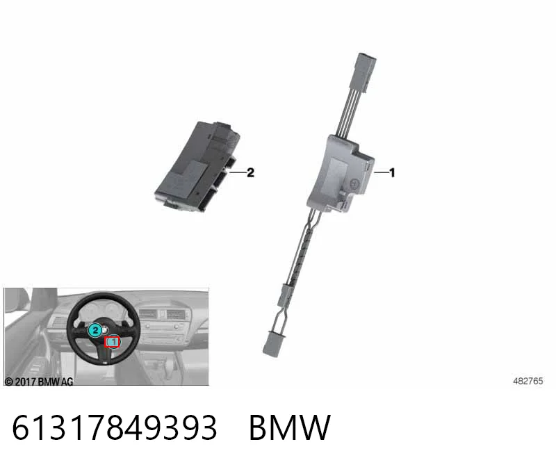 61317849393 BMW