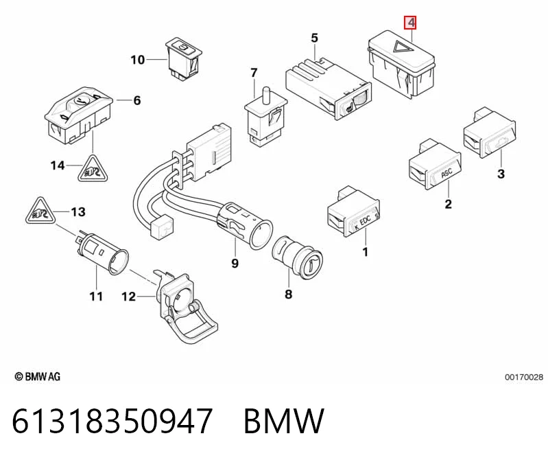 61318350947 BMW