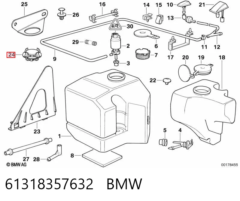 61318357632 BMW