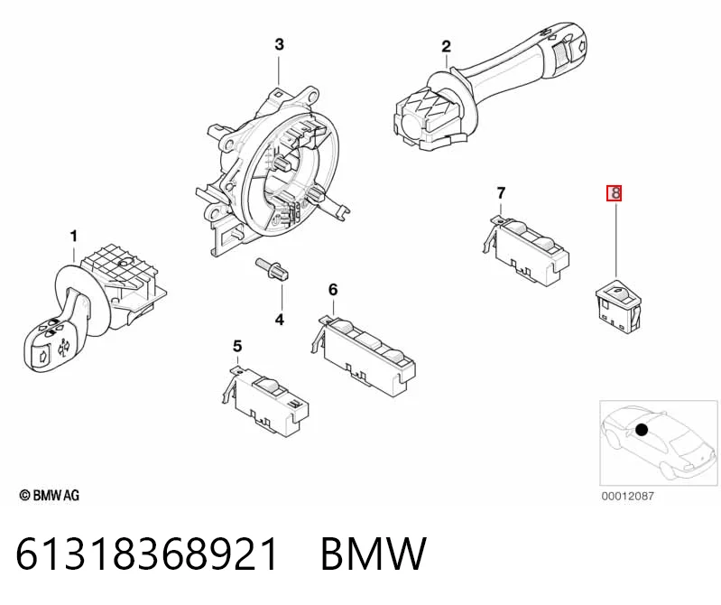 Comprar 6902174 Mercedes Módulo de control del elevalunas trasero derecho