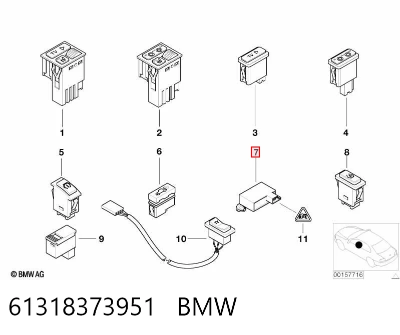 61318373951 BMW
