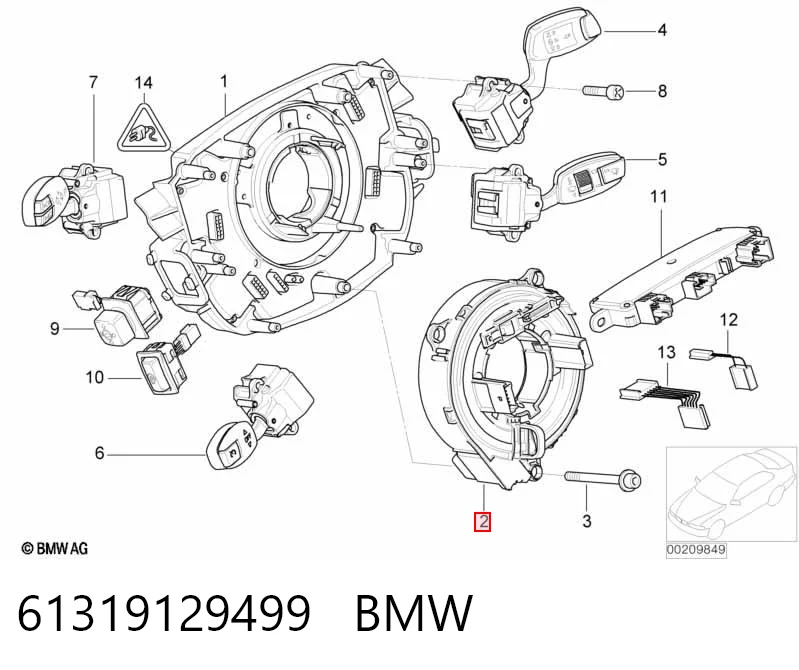 61319129499 BMW