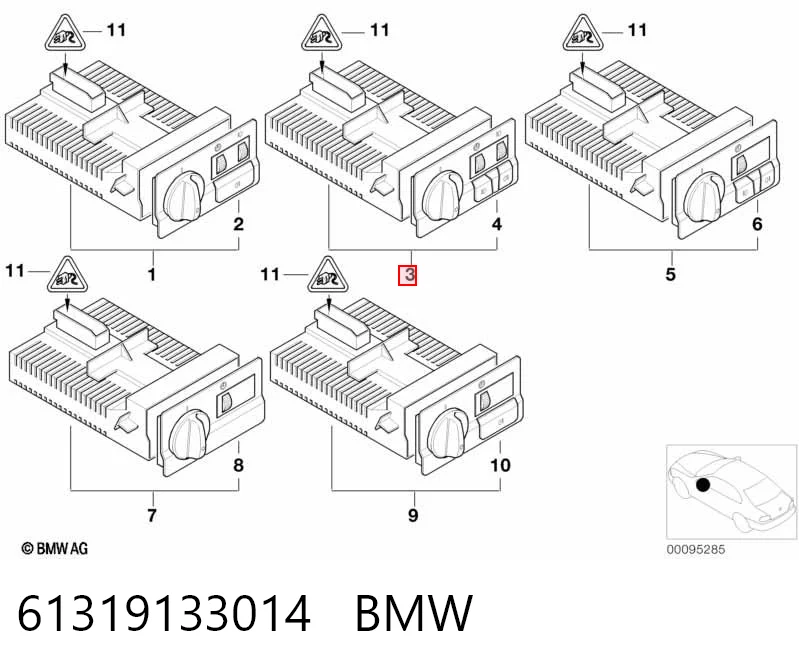 61319133014 BMW