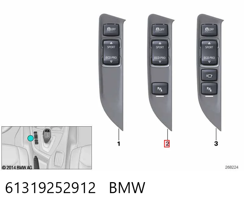61319252912 BMW