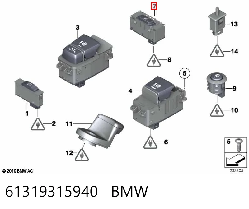 61319315940 BMW