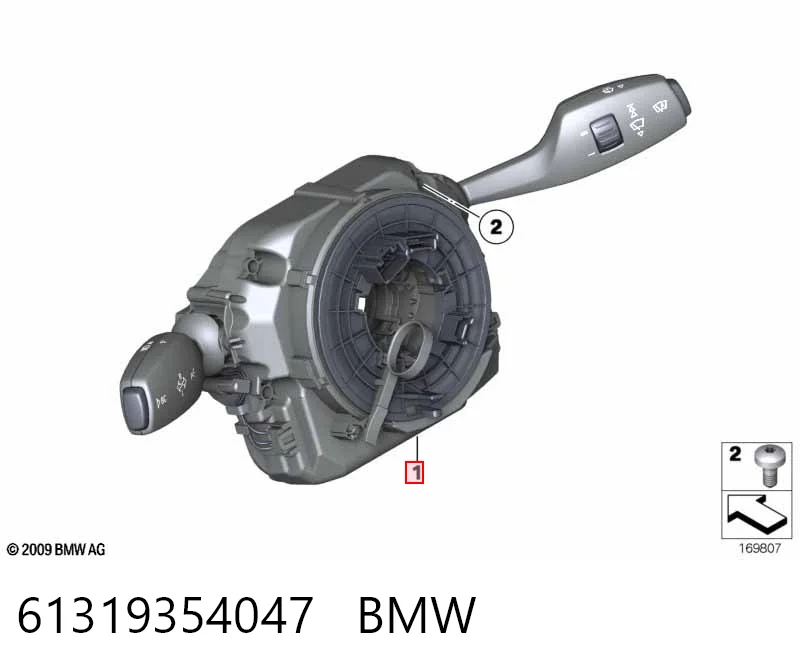 Comprar Conmutador columna dirección BMW 5  F10