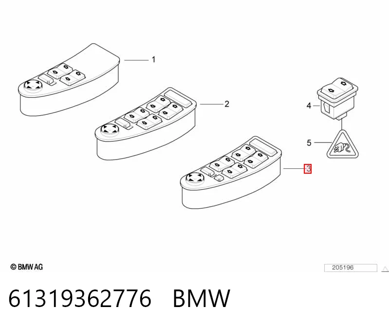 61319362776 BMW