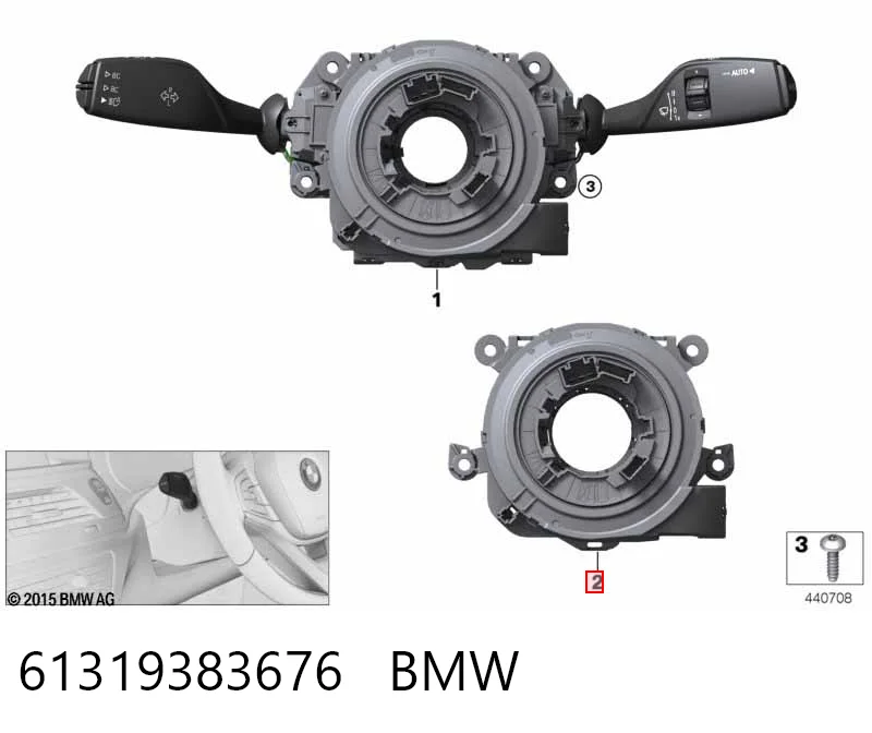 Anillo AIRBAG para BMW 7 G11, G12