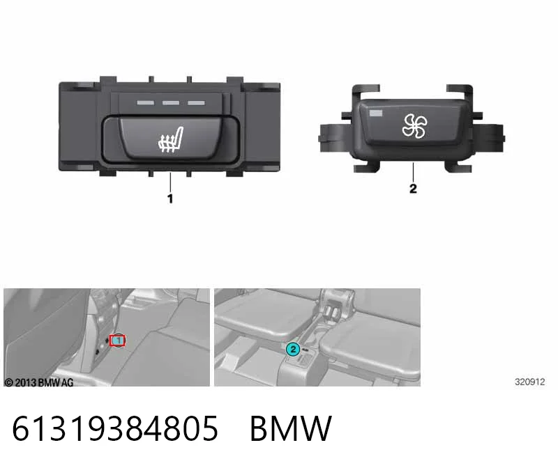 61319384805 BMW