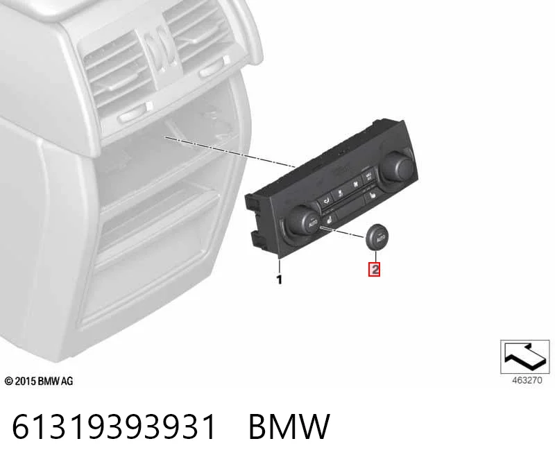 61319393931 BMW 