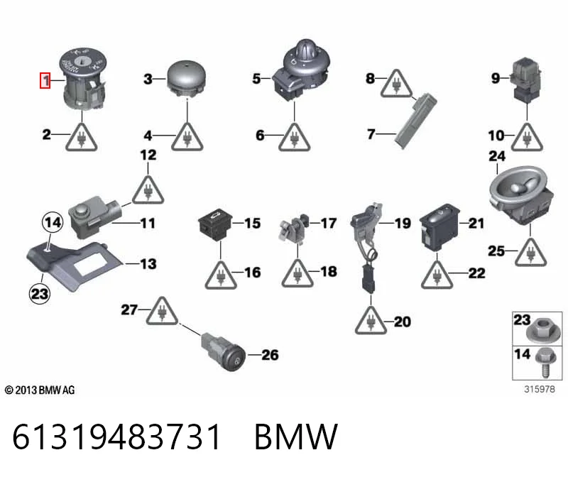 61319483731 BMW