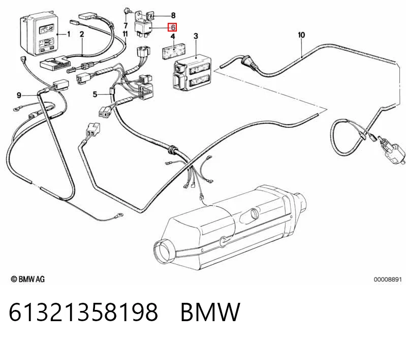 61321358198 BMW