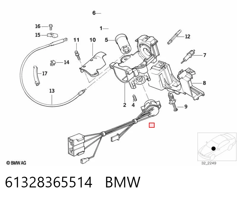 61328365514 BMW