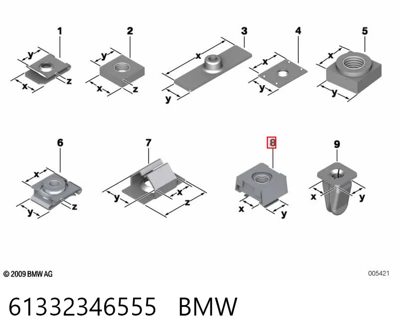 Claxon para BMW X5 E53