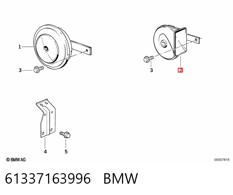 61337163996 BMW