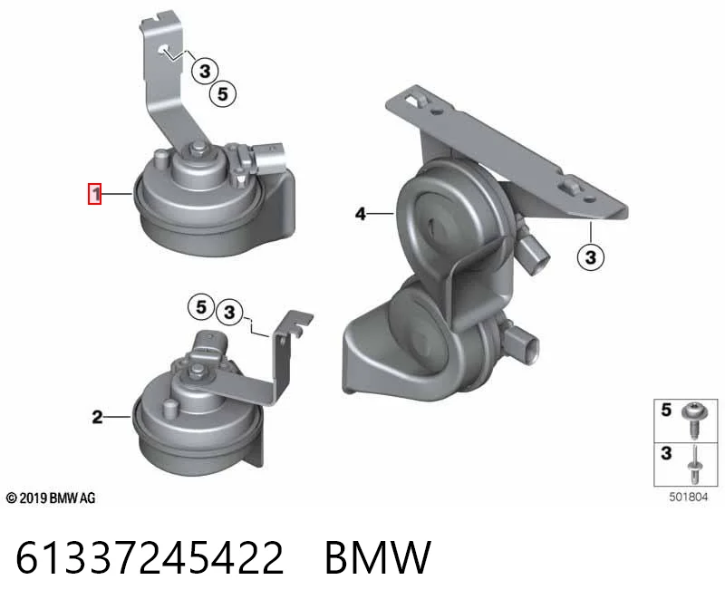 Comprar Claxon BMW 1  F21 a bajo precio