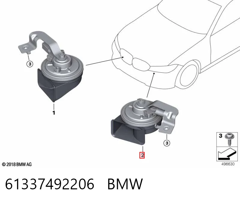 61337492206 BMW