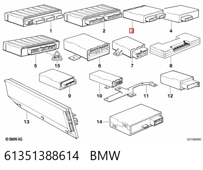 Comprar Módulo de confort BMW 5  E34 a bajo precio