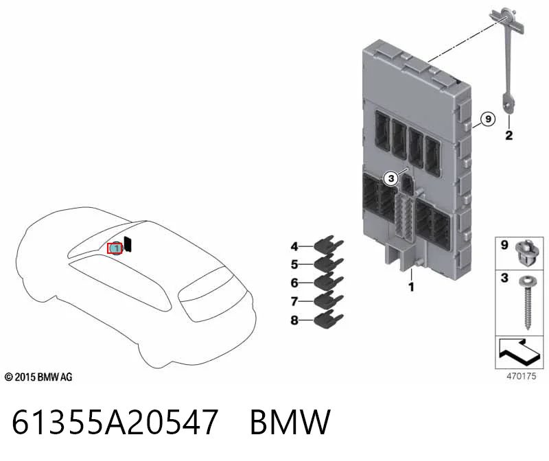 61355A20547 BMW